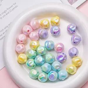 DIY 10개 부자재 만들기 키링 팔찌 끈갈피 솜사탕 비즈 재료 악세사리 공예