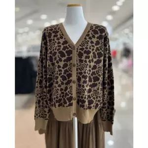 [갤러리아] 부루앤쥬디 장미레오파드가디건 BBRLCD003B