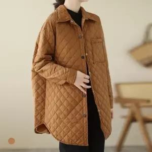 화세 포켓퀼팅블랙스냅패딩_HB5WPD014C