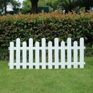 [골드스마일]플라스틱 정원울타리 2p세트 초록정원 울타리 화단