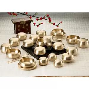 옥반상기세트 7첩한상 전통옥식기 식기세트 7첩 유기 전통