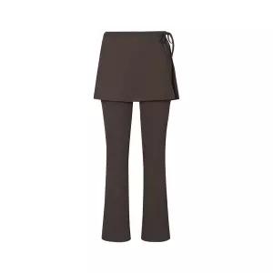 [휠라][신상] 휠라 여성 골지 스커트 레이어드 부츠컷 레깅스 FM2FS253IP02F001-234