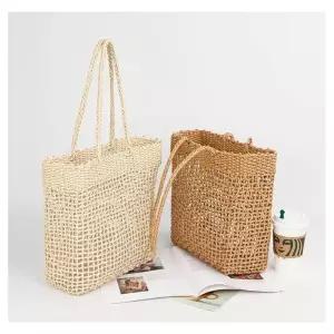 [룽스]숄더 통스타일 라탄백 비치 토트백 TR41