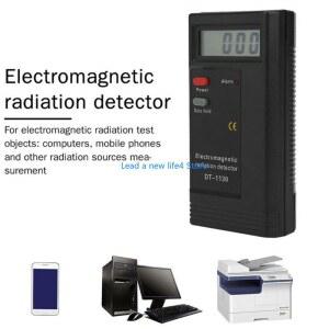 전자파측정기 Y55E 경량 전자기 방사선 검출기 휴대용 EMF 미터 쉬운 작동