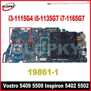19861-1 Dell Vostro 5409 Inspiron 노트북 마더보드 i3-1115G4 0J9Y6J 0WNVYK 0MTYV1