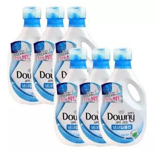 [유한락스]다우니 세탁세제 액체형 블루 1.9L x6