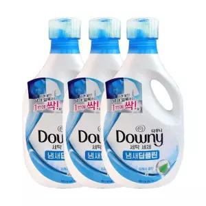 [유한락스]다우니 세탁세제 액체형 블루 1.9L x3