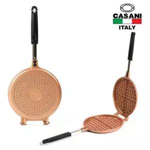 원형 인덕션가능 와플팬 크로플 토스트 양면팬