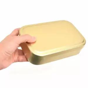 옛날 KC72CZ62 양은 도시락 구1호 양은도시락 양은사각도시락