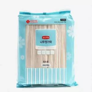 [골드스마일]나무 젓가락 업소용 식사용 일회용 젓가락