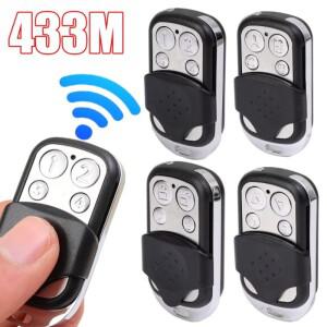 8/4/1개 433MHz 리모컨 4채널 자동차 키 차고 문 게이트 오프너 복제기 전자 제어