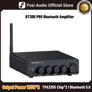 Fosi 오디오 Bluetooth 사운드 전력 증폭기 BT30D PRO 2.1 스피커 서브우퍼 165Wx2 +350W용 채널 앰프 수신
