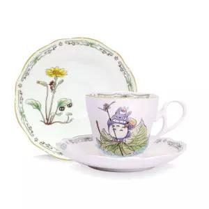 노리다케 토토로 커피잔 8 240ml 1인조 컵받침 세트