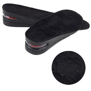 [옐로우몬스터]2단 5CM에어전체인조밍크털-블랙