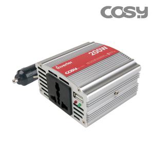 [코시] 차량용 캠핑용 인버터 220V 200W USB충전 IVT1347AT