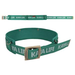 가야라이프 2단 웨빙 벨트 KL-106 하드형 녹색 고리 X반도 버클 작업벨트 요대 허리띠  혁대