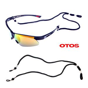 안경끈 보안경끈 이탈방지용 목걸이 60cm 고정줄 끈 스트랩 고무 보안경 분실방지 안경줄 오토스