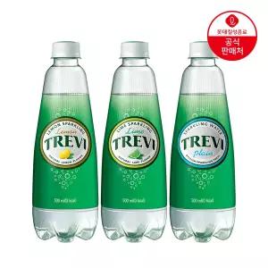 롯데칠성 트레비 500ml x 20개 (라임/레몬/플레인)