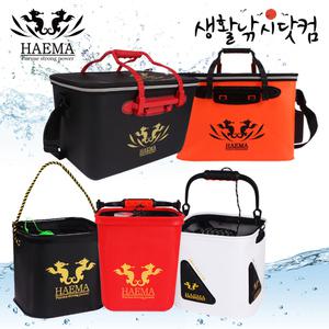 해마 키퍼바칸 크릴백 밑밥통 낚시두레박 살림망세트