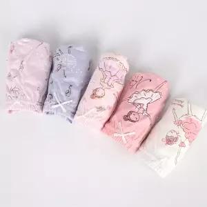 필굿 여아동 유아 주니어 순면 삼각팬티 세트 루비 5매 아기 초딩 초등학생 중학생 청소년 속옷