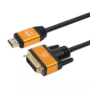 4K HDMI2.0 to DVI-D 1.5M 케이블 모니터 분배기 연결