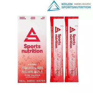 코오롱 리얼아미노워터 레드비트 플러스(10포)/전해질 아미노산 4500mg 보충/bcaa/l 아르기닌/아미노바이탈