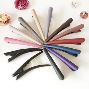 무광 큰 헤어집게핀 올림머리 미용실 악어핀 HAK12D