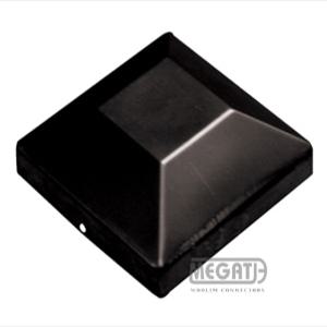 메가타이 DFC100 검정 각관용철물 100mm각관캡 블랙