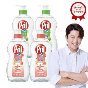 프릴 맑은식초 700mlx4개 주방세제