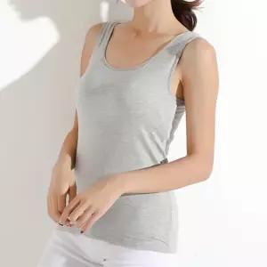 모달 브라캡 민소매 브라탑 이너 캡내장 노브라 나시