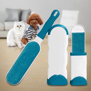 매직브러쉬 2종세트 블루 / 반려동물 털제거기 / 강아지 / 고양이 / 먼지제거 / 털제거