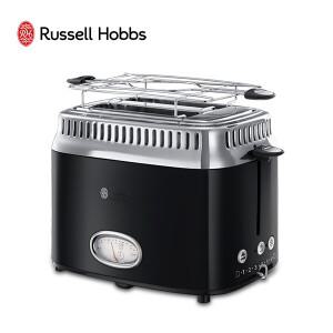 러셀홉스 레트로 스타일 전기 토스터 블랙 RH-2168B