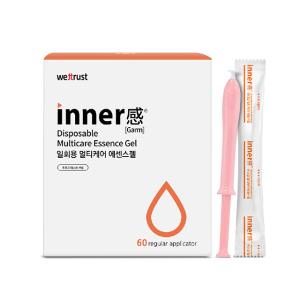 웨트러스트 이너감 멀티케어에센스젤 일회용 여성 보습젤 1.7gx60개입 추가10개
