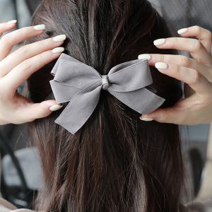 미스21 벨로아 리본 자동핀 헤어핀 머리핀 (hp929)