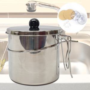 올스텐 음식물쓰레기통 1.2L 싱크데 걸이형 휴지통 1.2L