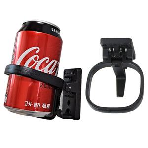 고급형 신형 사각 버스 컵홀더 블랙/고정형 차량용 접이식 컵걸이