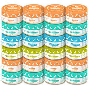 네츄럴코어 강아지캔 95g x 24개 (혼합/치킨/게살/라이스/야채/비프/닭간/호박)+춥스1P