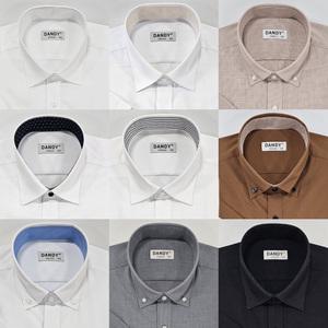 반팔 와이셔츠 화이트 셔츠 일반핏 슬림핏 정장 여름 남방 기본 셔츠 남자 남성 학생 선물 스트라이프