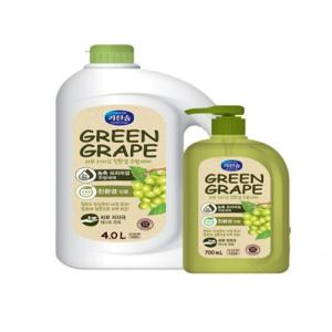 무궁화 키친솝 청포도 친환경 주방세제4L