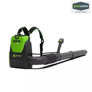 그린웍스 80V 충전식 백팩 브로워 충전 브로아 송풍기 무선 부로아 낙엽 청소 제설