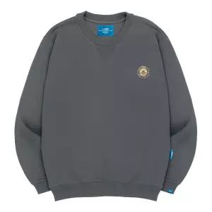 엘라모 기모M 패치벌 맨투맨 남녀공용 빅사이즈 S~4XL