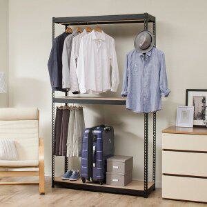 [스피드랙] 쿠폰 스피드랙 철제행거 1200x600x2100 3단 2행거(봉)