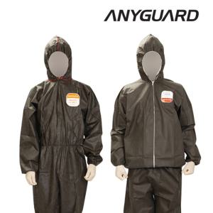 애니가드 방진복 보호복 작업복 일회용 현장 공장 투피스 SBW J100 그레이