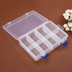 칸칸수납 투명 멀티박스/ 플라스틱 소품케이스