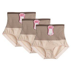 [더보엠]파워넷 햄밴드 면 쉐이퍼 똥배 팬티 다이어트 속옷 3p