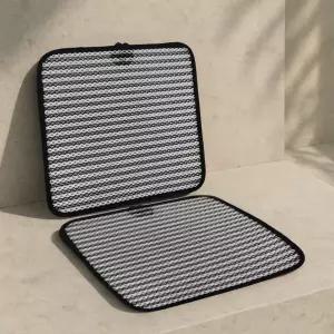 네이처월드 자동차 에어매쉬 통풍방석 사무실 의자 쿨 방석 여름 사계절 공용