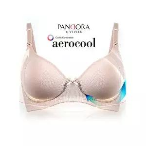 [하프클럽/비비안]에어로쿨 무빙 메쉬 노와이어 몰드 브라 br7100