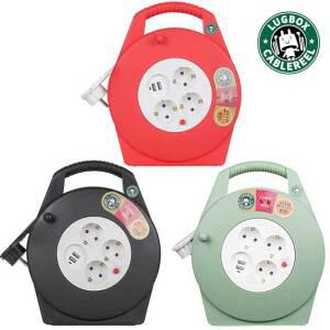 러그박스 10M USB 3구 캠핑릴선 1.5SQ 코드릴 연장선 전선릴 케이블 콘센트 현장 여행