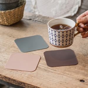 국산 플라이토 실리콘 컵받침 사각 10cm