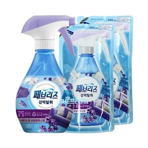 페브리즈 섬유탈취제 라벤더 앤 유칼립투스향 370ml+320ml 2개